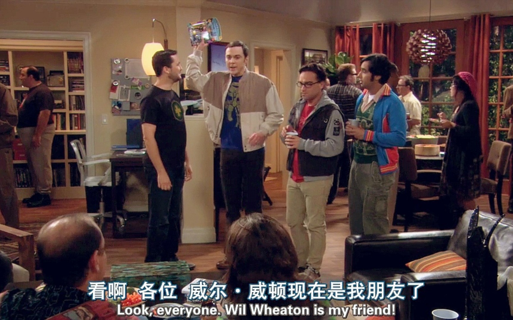 【TBBT】“我宣布,威尔ⷮŠ惠顿现在是我的朋友了”——耳朵与威尔尽释前嫌哔哩哔哩bilibili