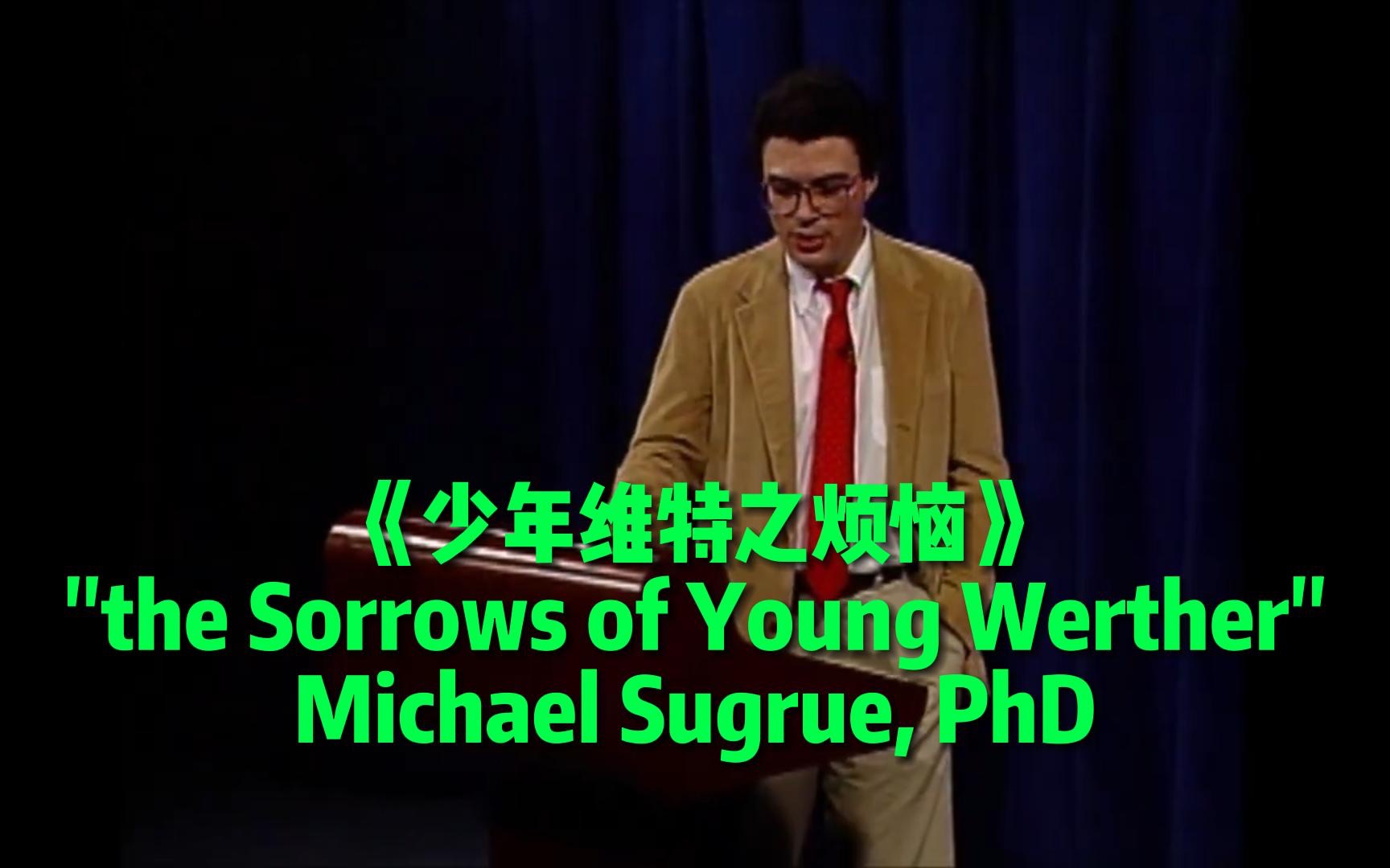 【翻译】《少年维特之烦恼》the Sorrows of Young Werther哔哩哔哩bilibili