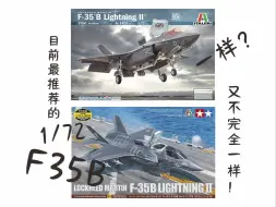 “什么TMD叫惊喜？”1/72 F35 Lightning II 闪电ⅡType B B型 田宫及伊达雷利（田大利及意大利）