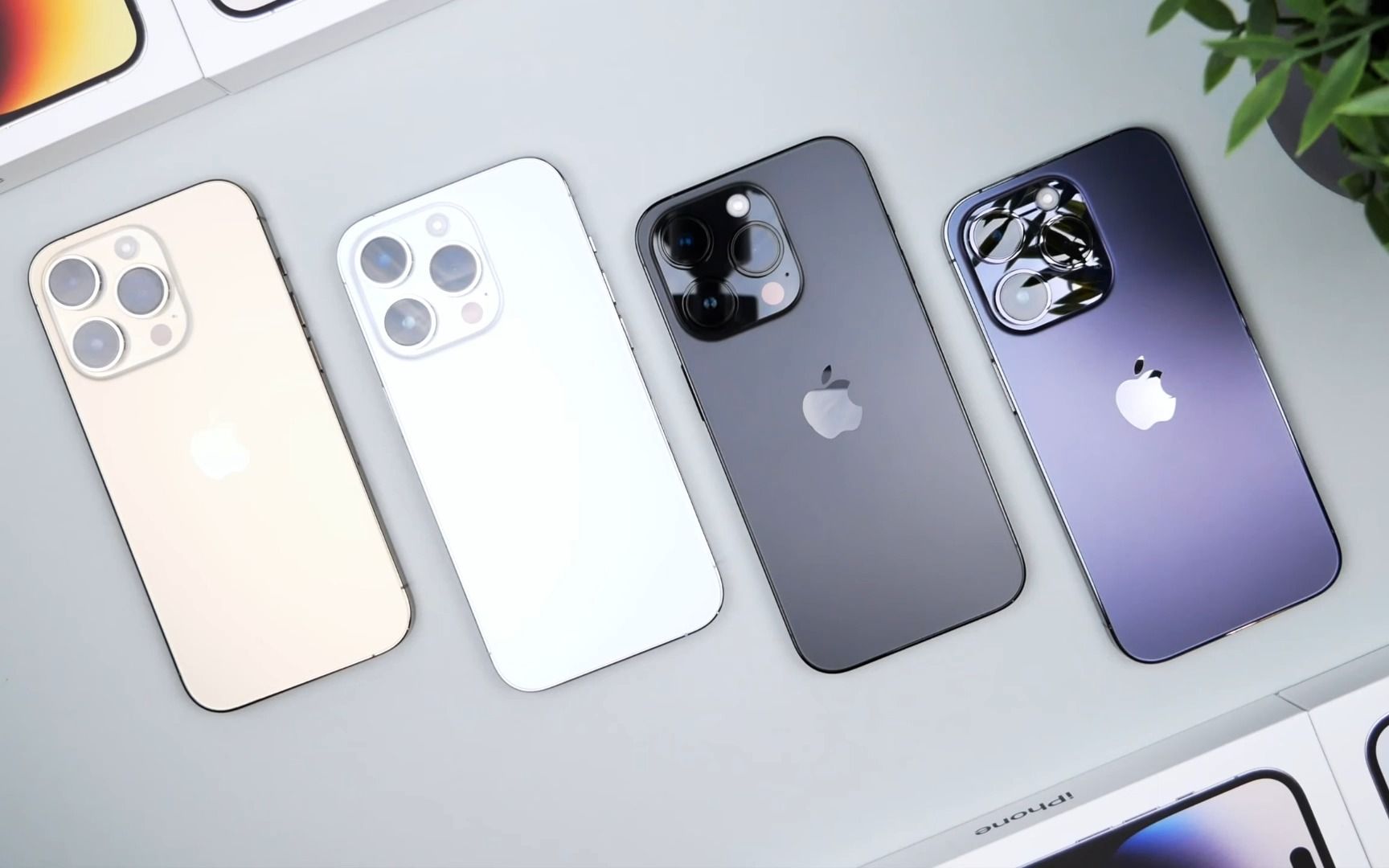 iphone14pro全颜色深度测评-油管机翻转载