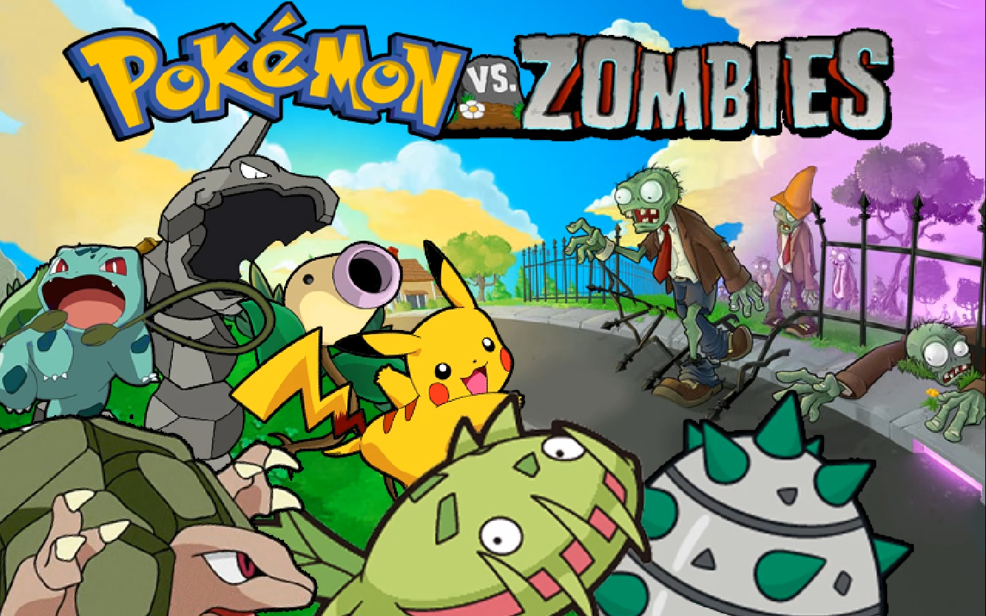 宝可梦出现在植物大战僵尸的世界会怎么样?【虚假宝可梦#3】