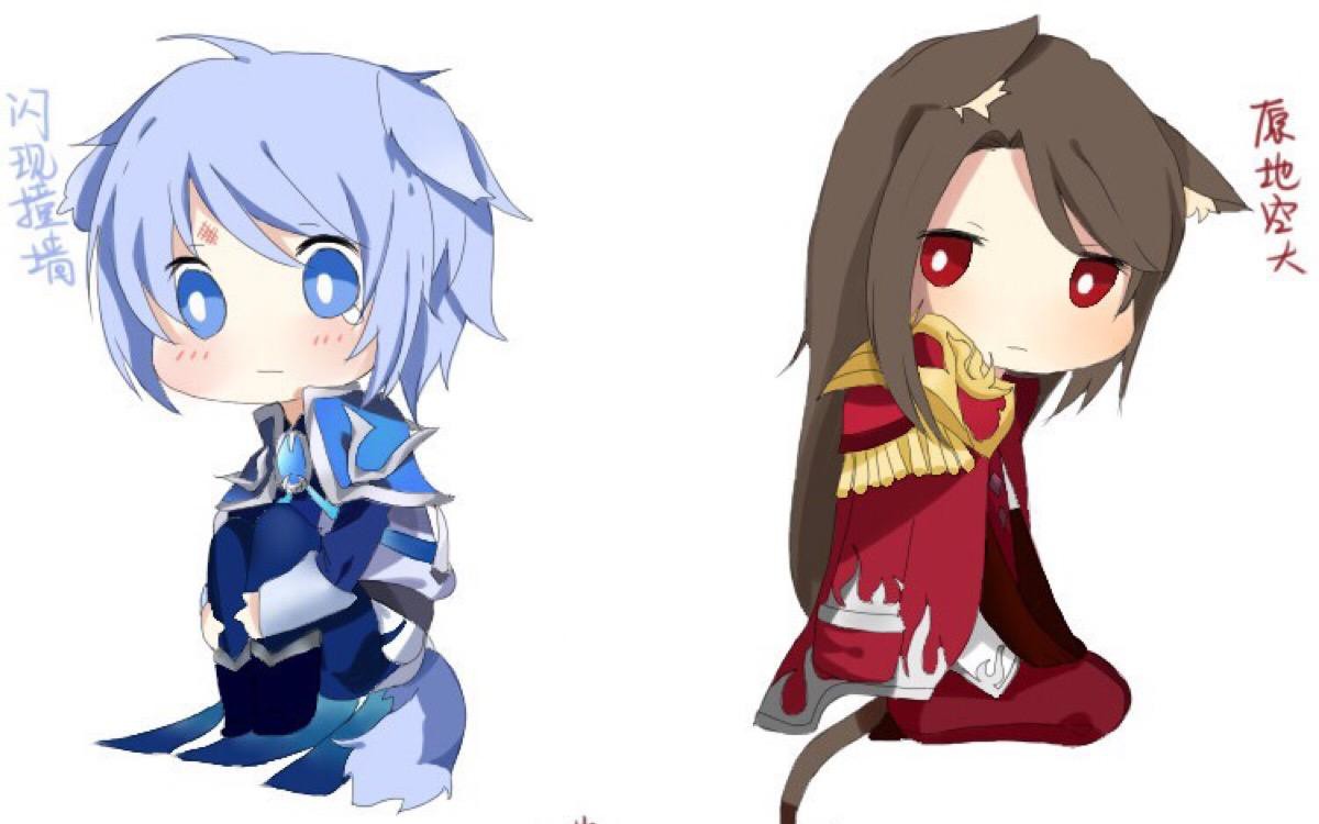 一只可爱亮周瑜诸葛亮赵云开黑日常王者荣耀周瑜居然为诸葛亮挡了一个