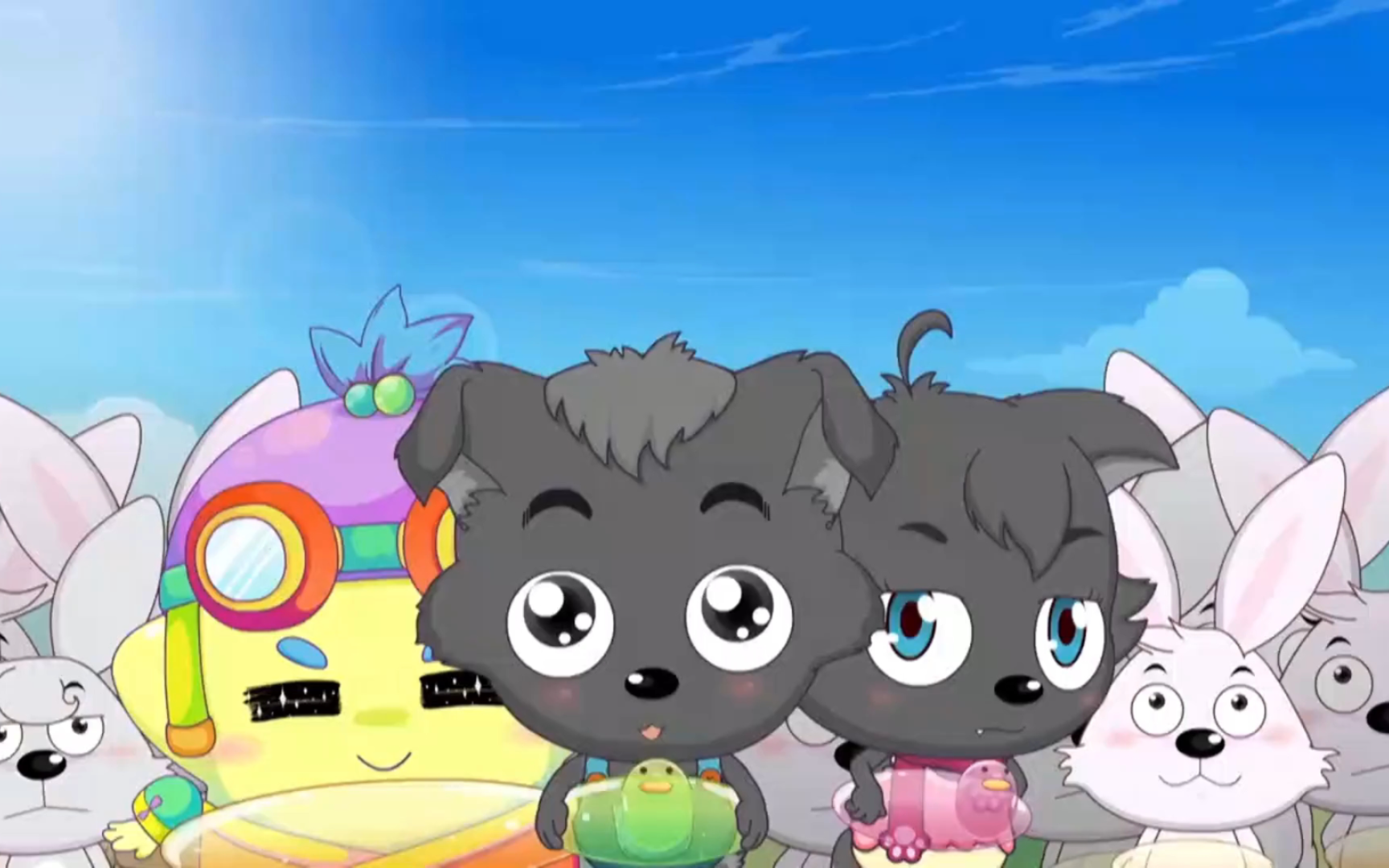 喜羊羊与灰太狼之羊羊小心愿第15集《想学游泳的香太狼》