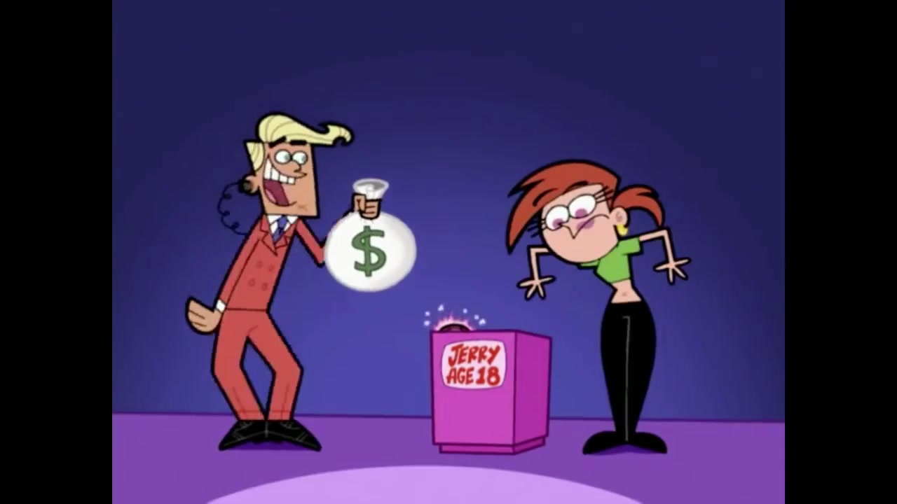 vicky用年龄遥控器变得更成熟和性感!反斗家族