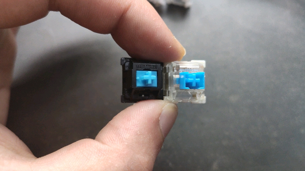 活动  高特mx轴和高特防尘青轴裸轴上手