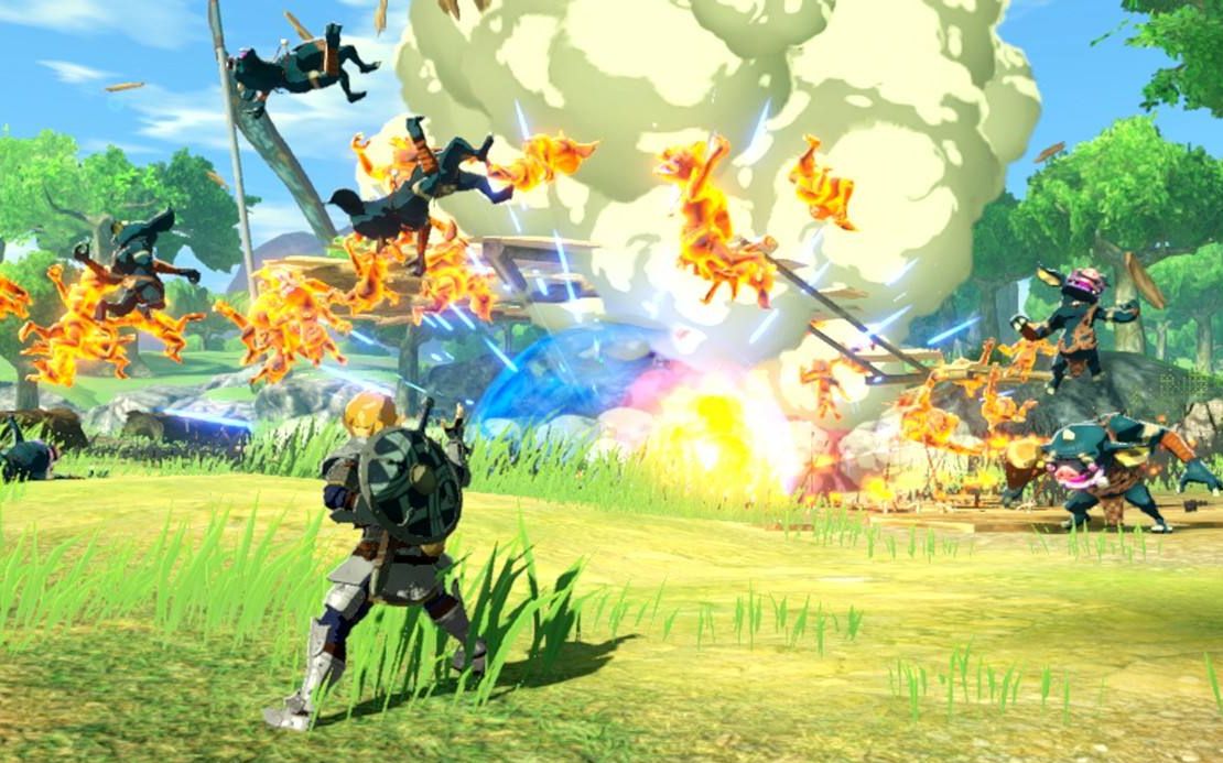 switch塞尔达无双:灾厄启示录 试玩p1 这才是林可真正的实力!