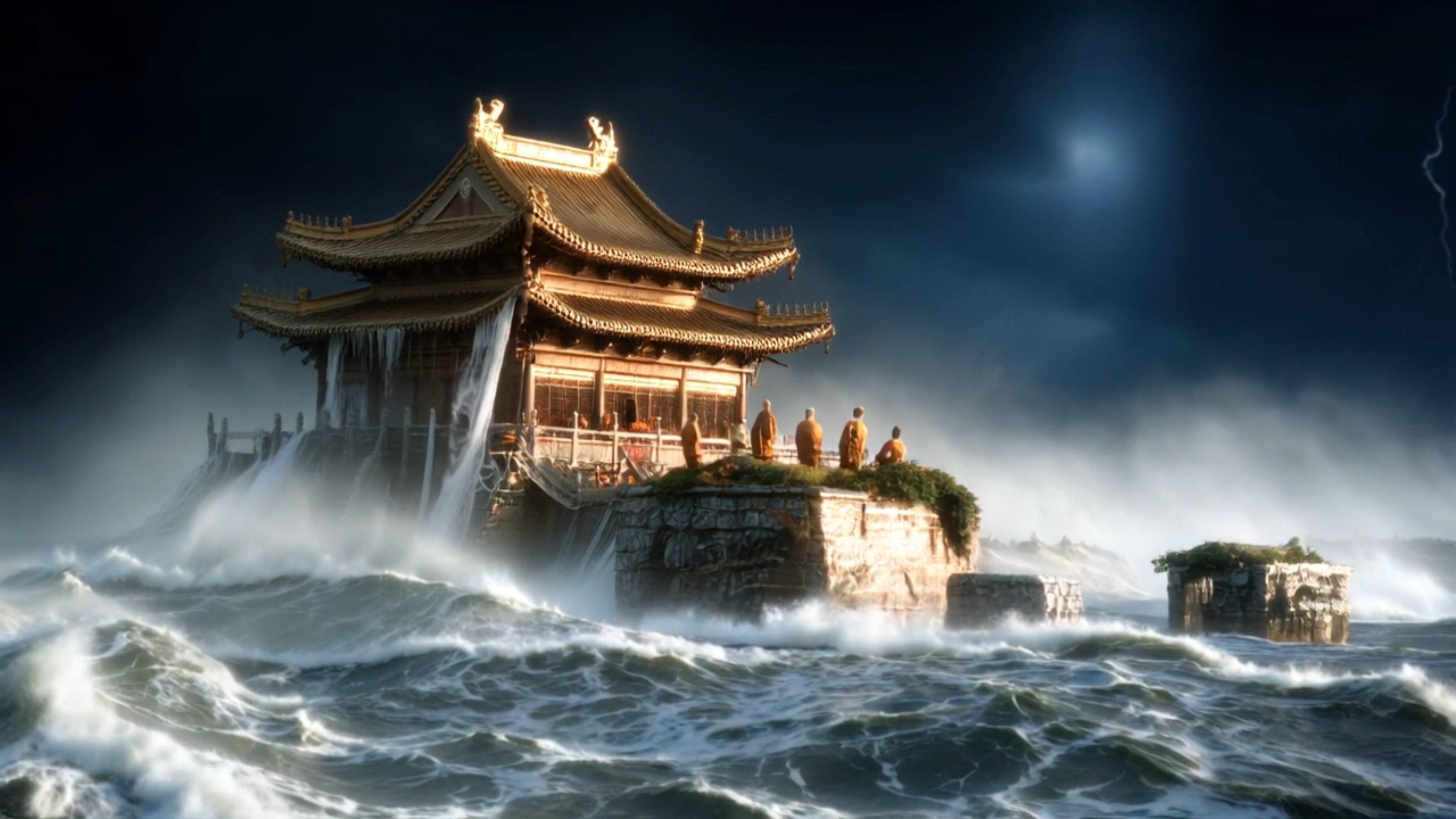 《白蛇传》水漫金山#仙气飘飘