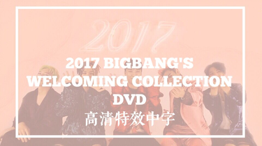 ミュージック BIGBANG'S 2017 WELCOMING COLLECTION DVD BIGBANG'S 2017 WELCOMING COLLECTION DVD