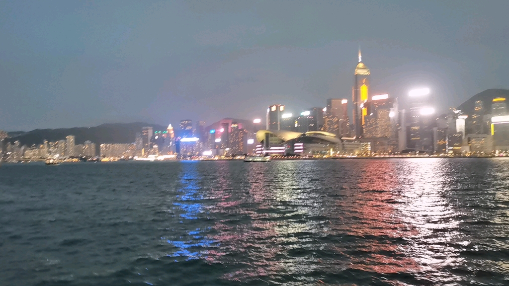 维多利亚港夜景