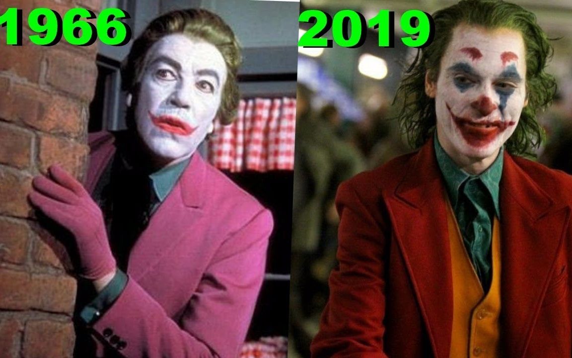 1966年2019年dc小丑进化史真人