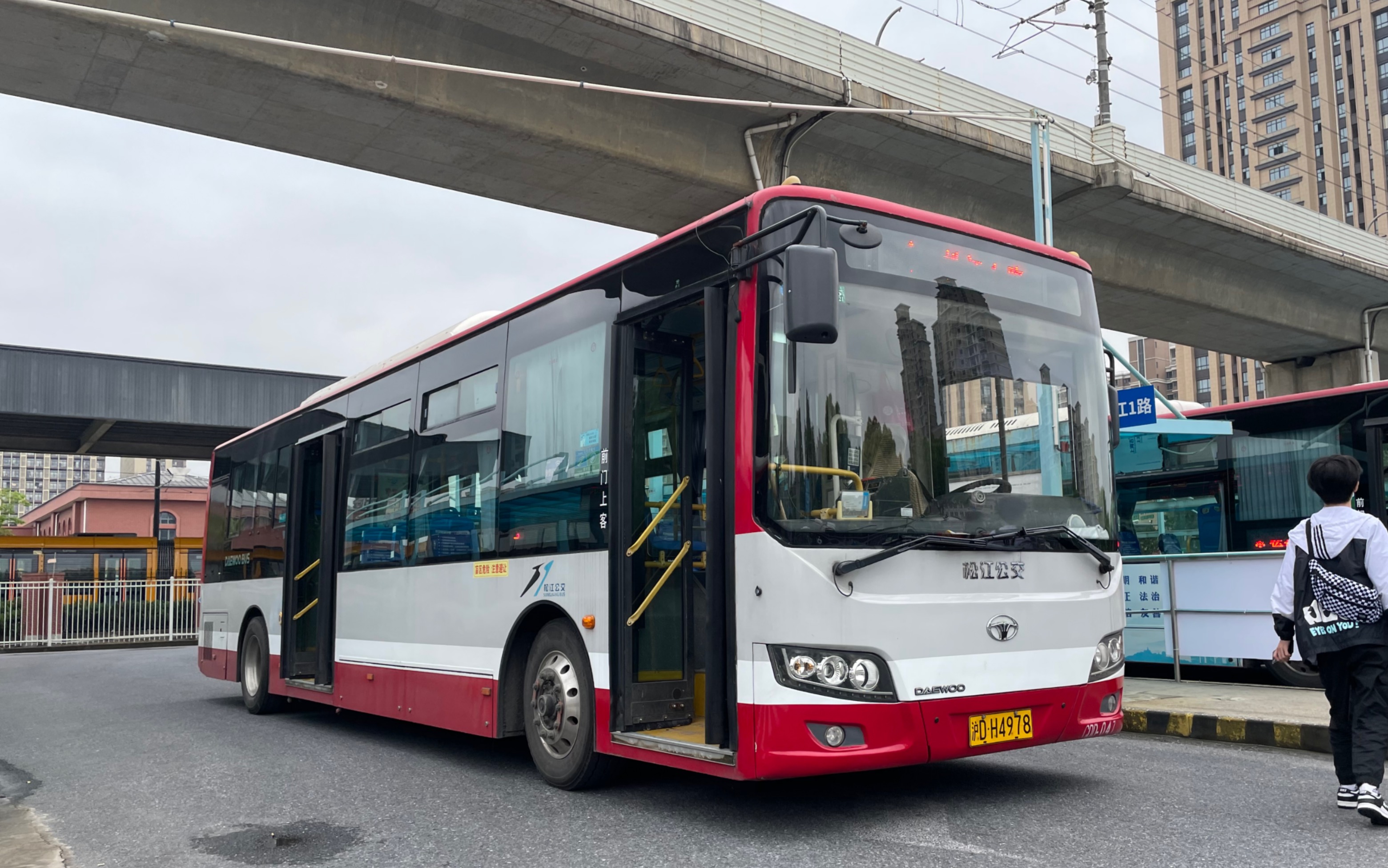 松江公交·松江1路-松江客运中心|原声原速