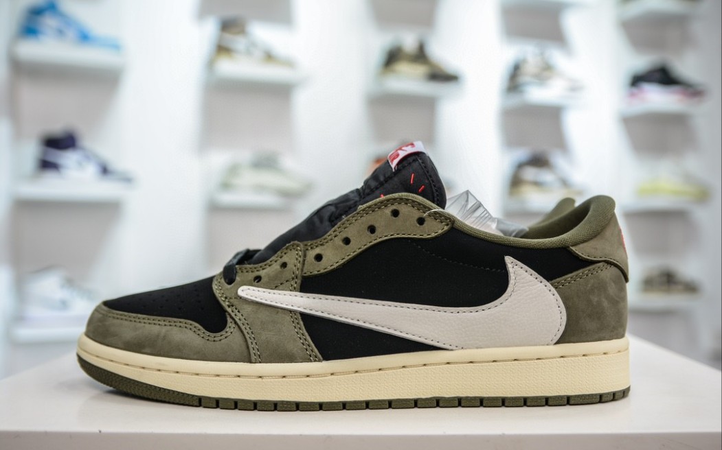 travis scott x jordan air jordan 1 low og 倒钩7.