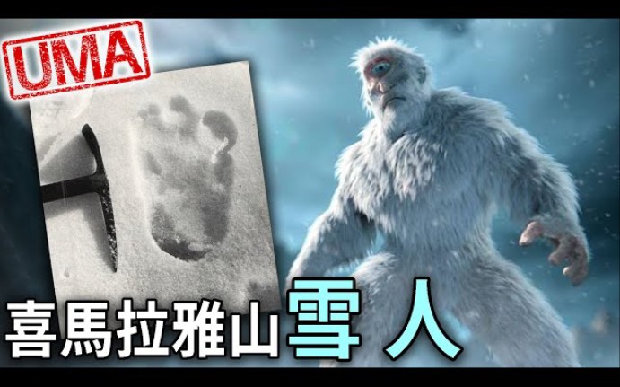 【UMA档案】喜马拉雅山雪人 「YETI 夜帝」栖息於高山上人迹罕至的极寒之地,大雪垄罩下的类人生物.哔哩哔哩bilibili