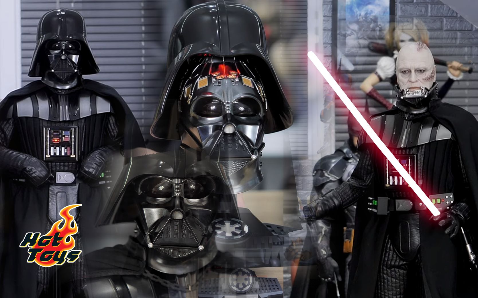 转载hottoys14qs013星球大战starwars黑武士达斯维达darthvadervip版