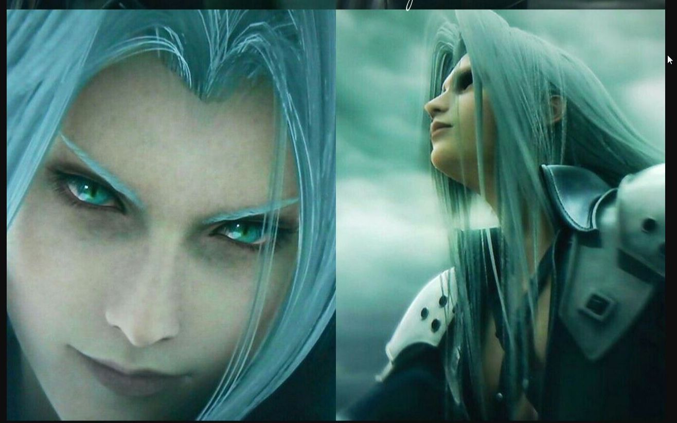 ff7圣子降临 萨菲罗斯vs克劳德