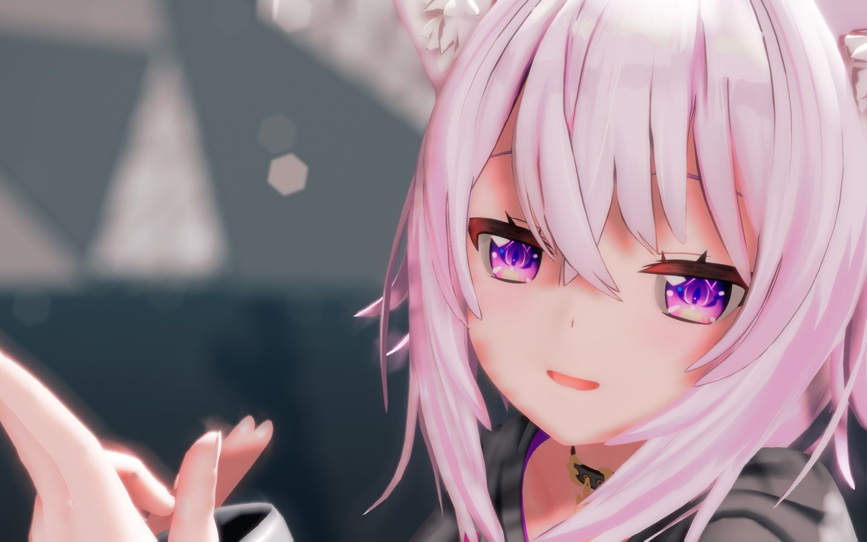 【猫又おかゆ/猫又小粥】p.h.【mmd】_哔哩哔哩_bilibili