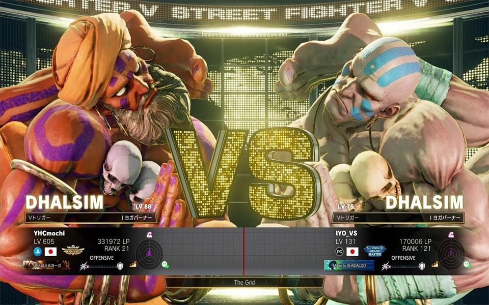 街霸5ae Yhc Mochi Dhalsim Vs Iyo Vs Dhalsim Yhc餅 ダルシム