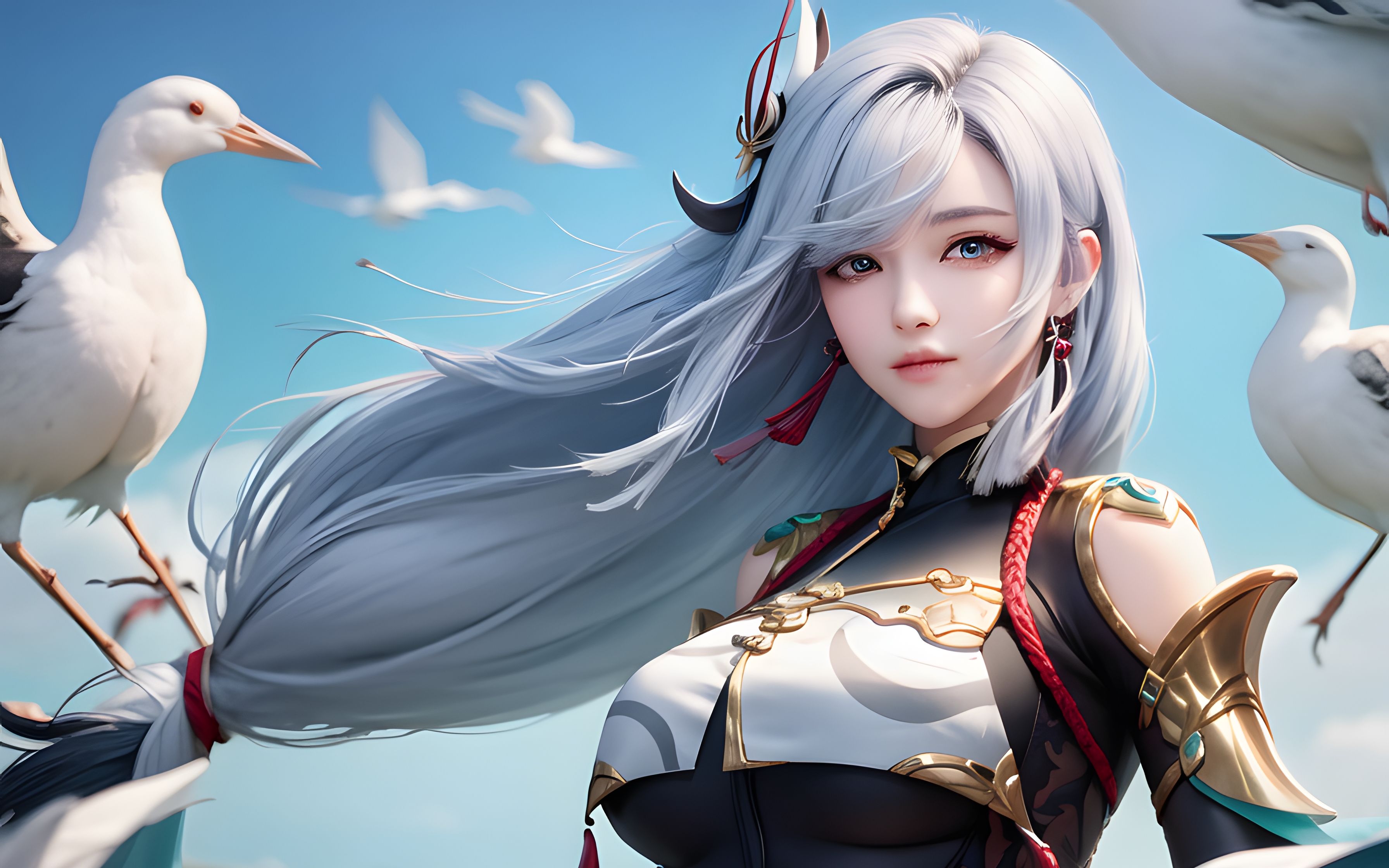 小姨ai绘画,搬运