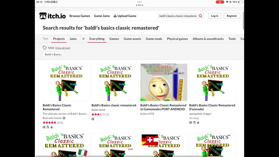 [图]教大家怎么下载“baldi’s basics classic remastered”