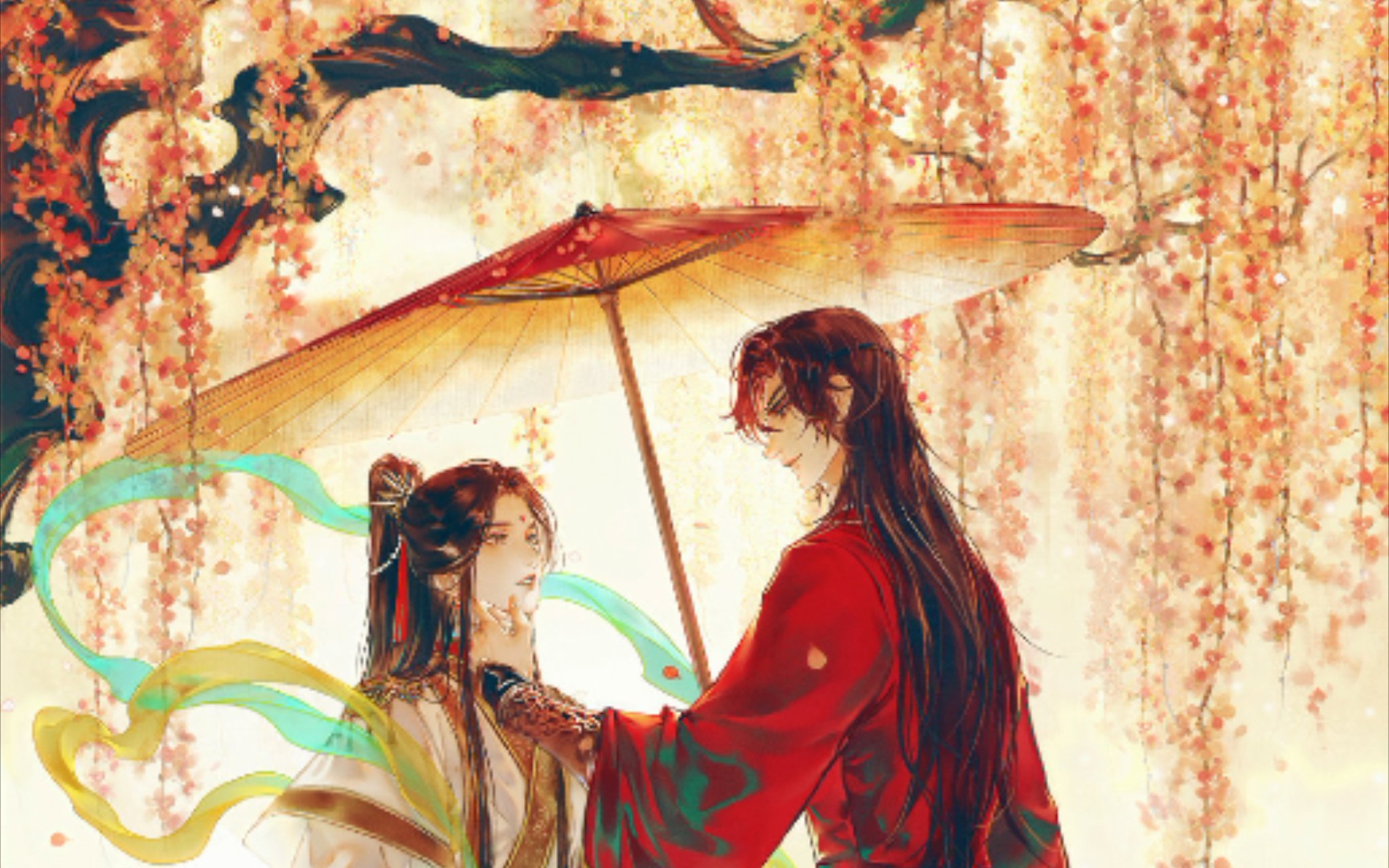 【天官赐福】花开满城明灯三千只为你哔哩哔哩bilibili