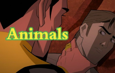 [图]【Sinestro/Hal】Animals——论新出的绿灯侠动画电影里某些奇怪的画面