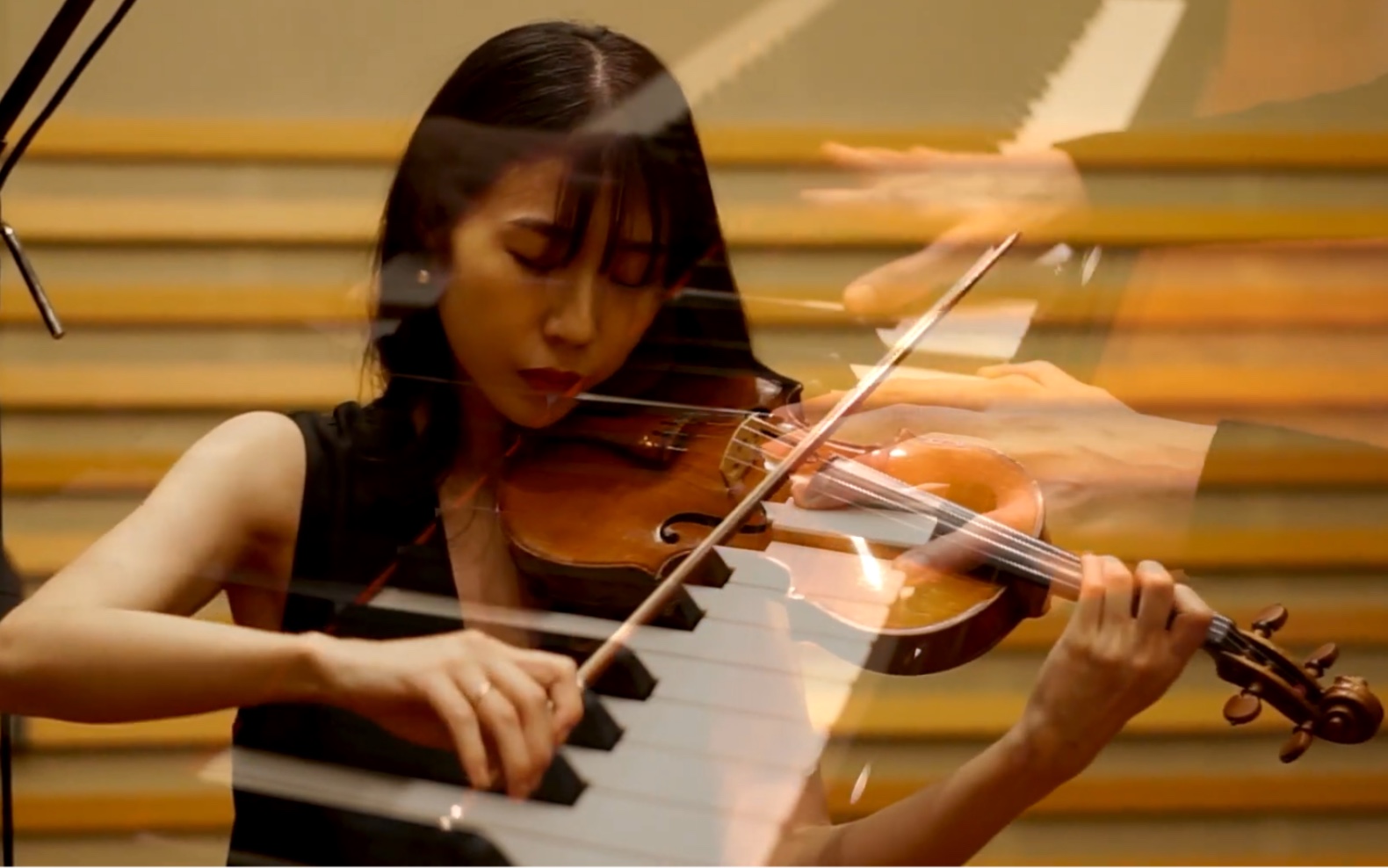 [图]松本尚子 & 小提琴·Adagio in G minor｜Adagio à la Albinoni｜Comp./Remo Giazotto & Violin