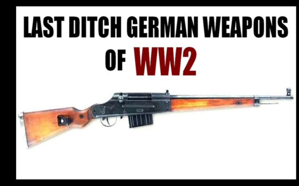 熟肉二战德国末日武器汇总