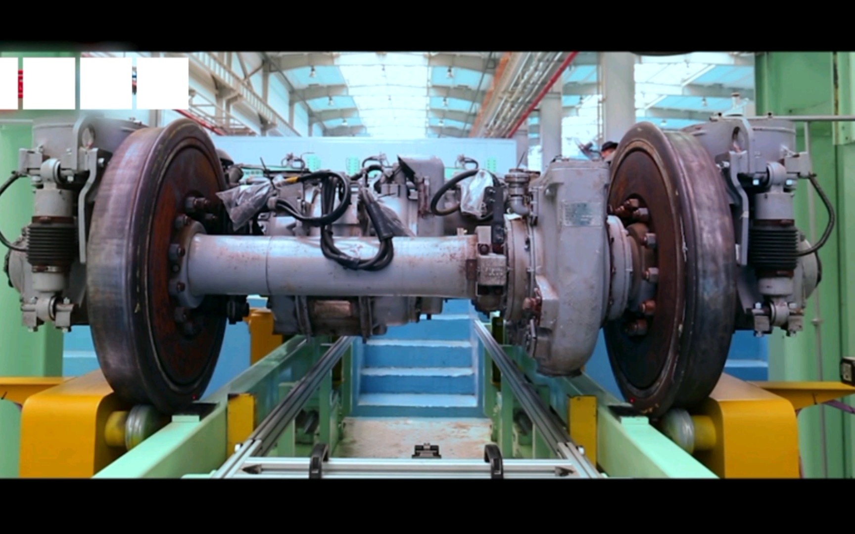 【crh】动车组转向架静载试验台