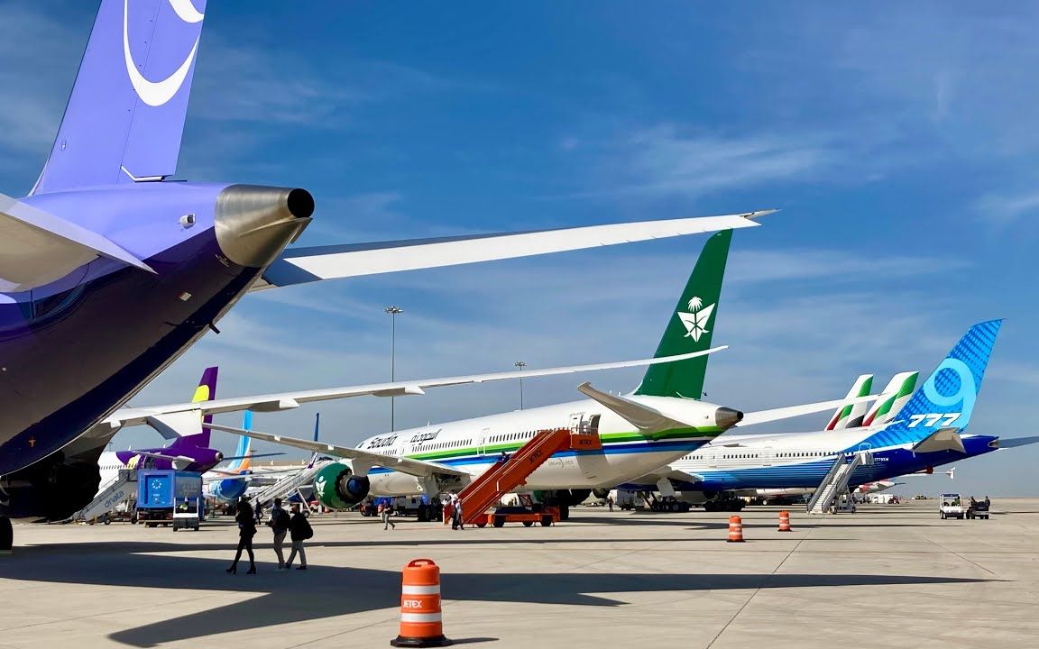 2023 年迪拜航展静态展示dubai airshow 2023 static display