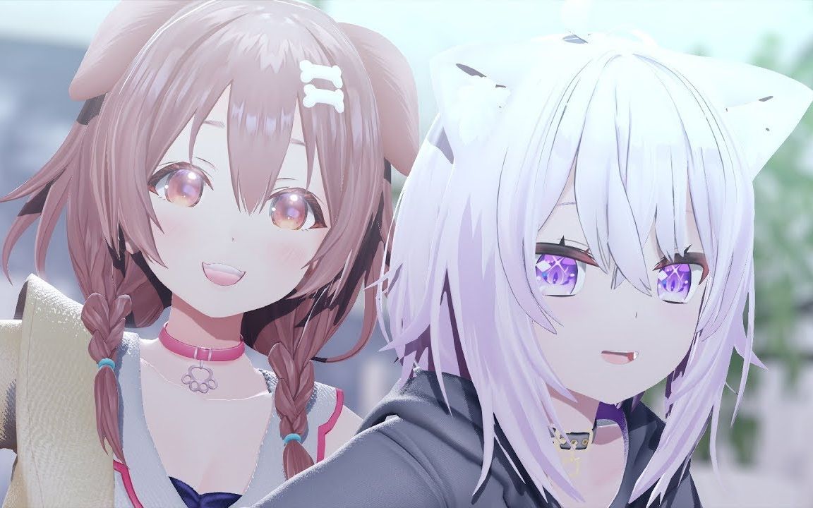 【vtbuermmd】no title【猫又小粥&戌神沁音】【搬运】