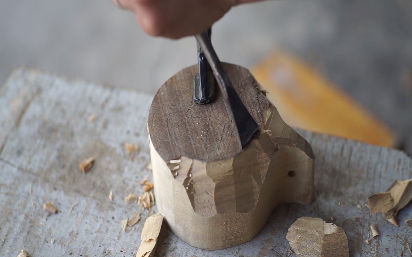 【木工手作】制作木头咖啡杯