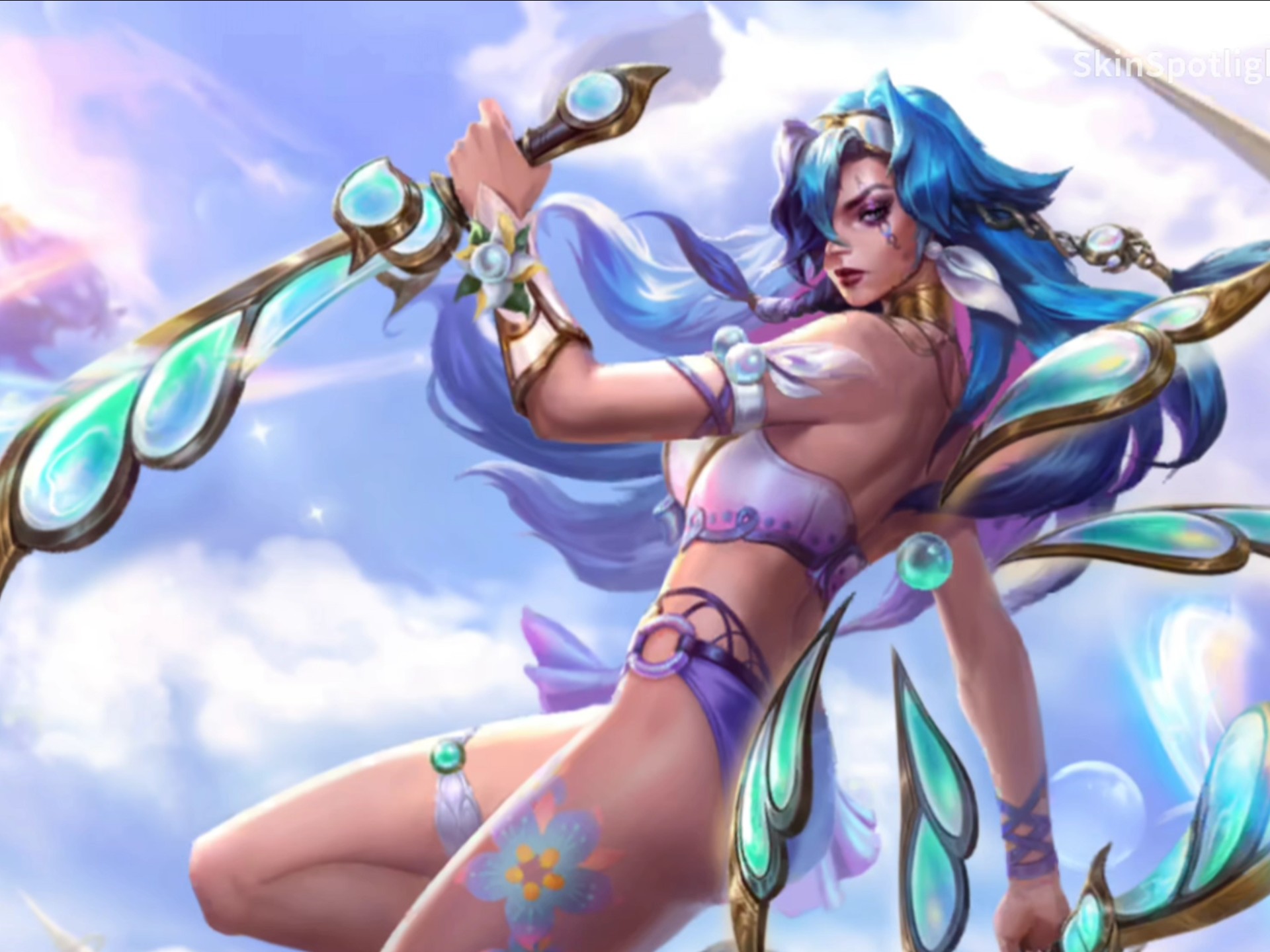 卡特新皮肤特效预览!太爱了!