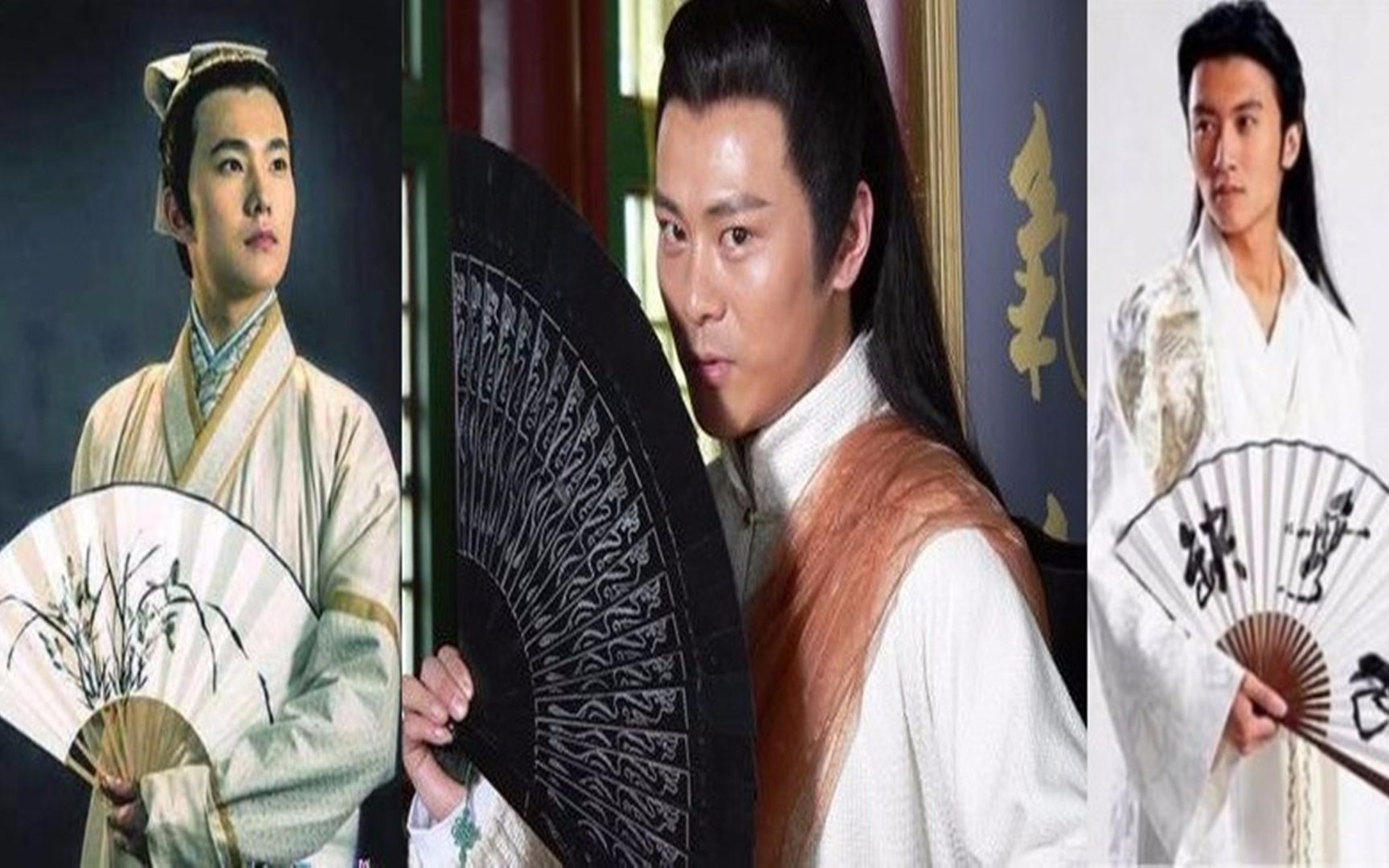 持扇任逍遥,杨洋,谢霆锋,李解的扇子控,你更喜欢谁?