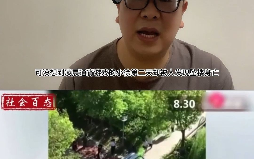 13岁孩子沉迷网络游戏,模仿“吃鸡游戏”跳楼身亡,家长:我要把游戏公司告破产(中)哔哩哔哩bilibili