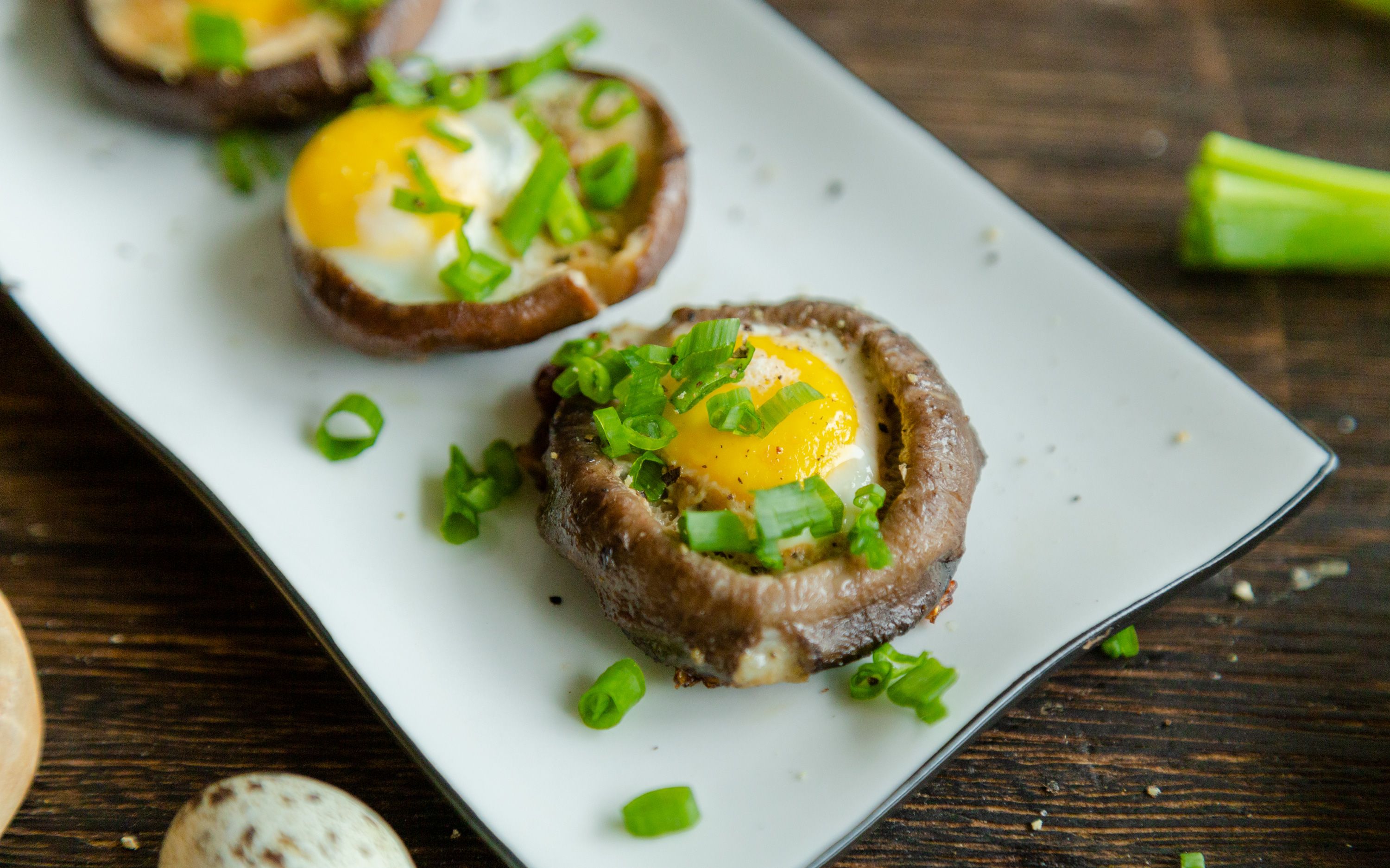 【香菇酿蛋】看起来高级,其实手残党也能做.