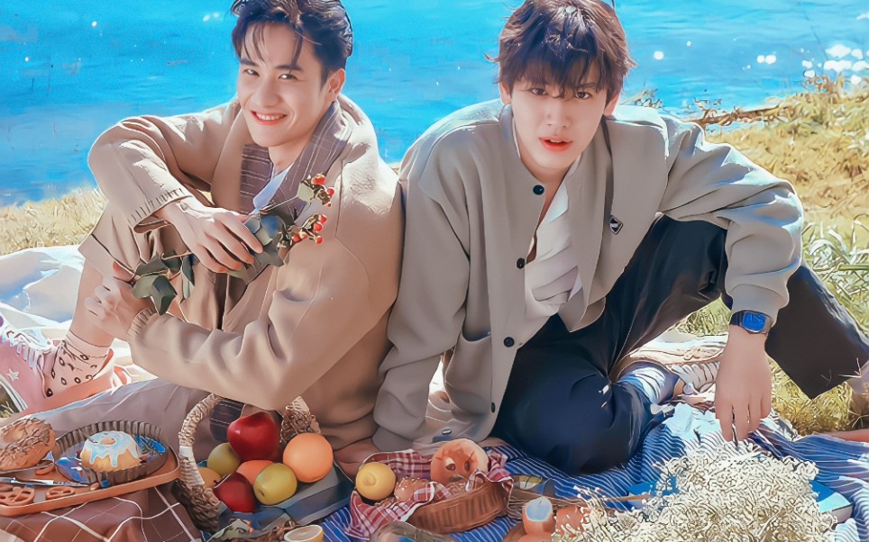 【林阳郑明心】【taynew】staynew2写真,卷毛妞太好看了吧