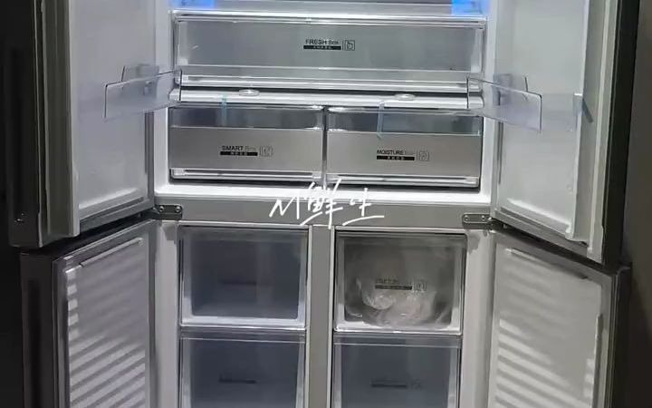 15_美菱(meiling)415(m鲜生 )超薄嵌入式对开门多门冰箱 底部散热 双