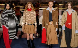 Tải video: LOOKBOOK｜Tommy Hilfiger Fall/Winter 2024｜经典的美式校园调调的酷男孩女孩们～新年红彤彤的穿搭范本～