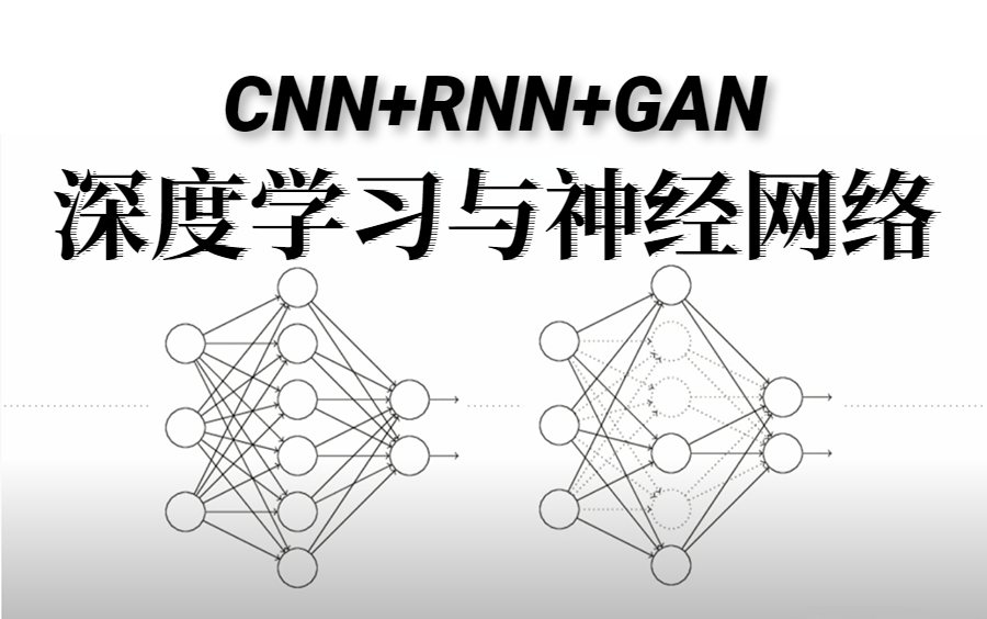 【深度学习】目前B站最完整的深度学习三大神经网络(CNNRNNGAN)讲解!如此通俗易懂,我不信还有人学不会!—LSTM/深度学习/卷积神经网络实...