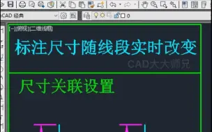 Video herunterladen: CAD设置标注与线段关联方法