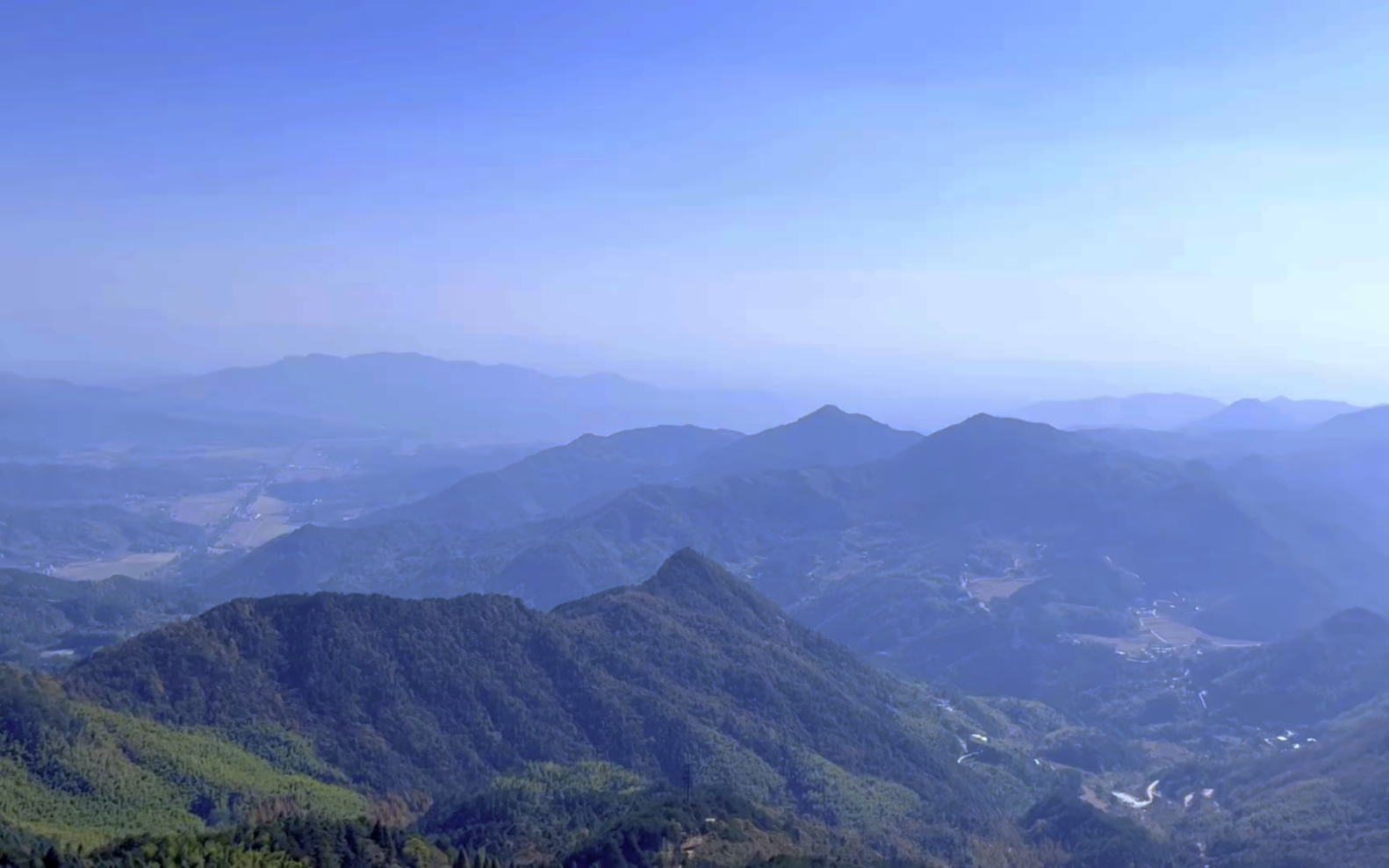 湖北浠水三角山风景区图片