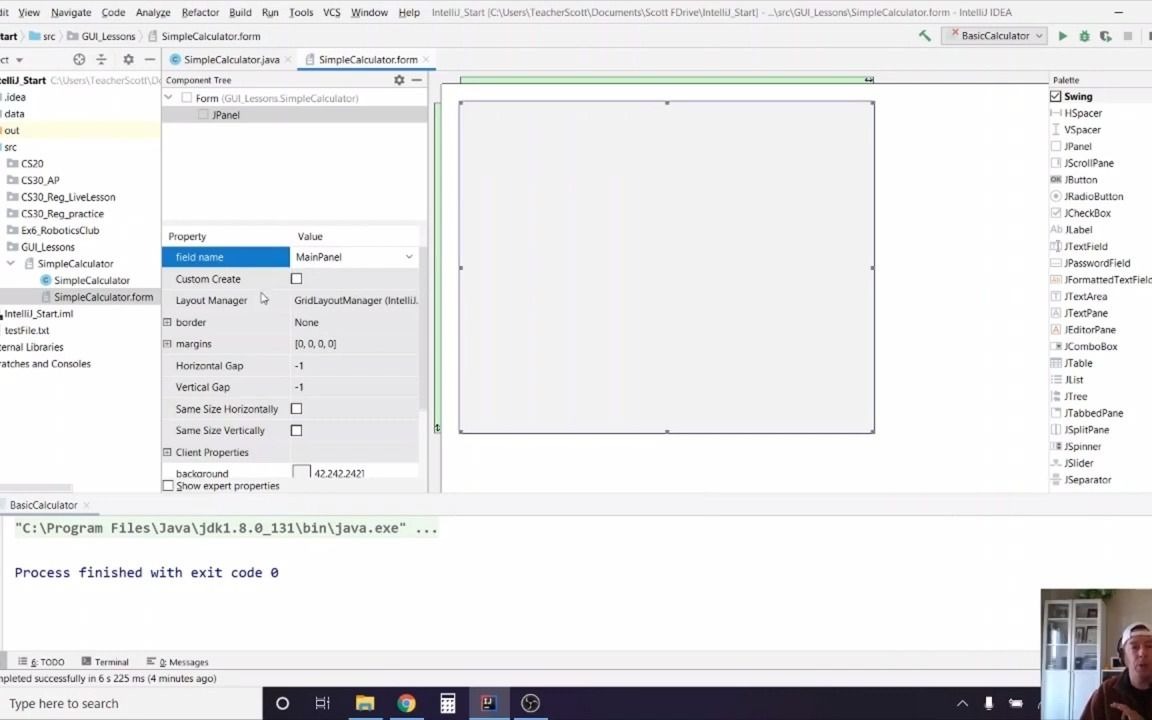 Java GUI lesson3- IntelliJ Swing UI Designer_哔哩哔哩_bilibili