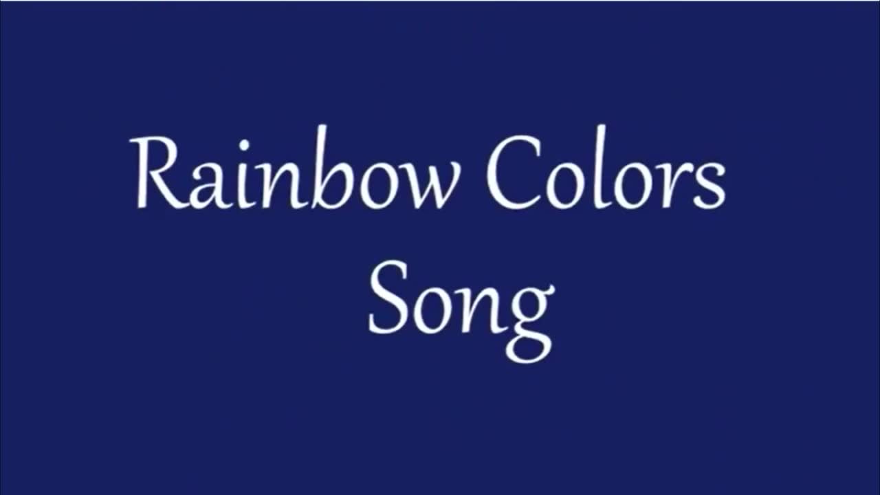 [图]Rainbow Colors Song