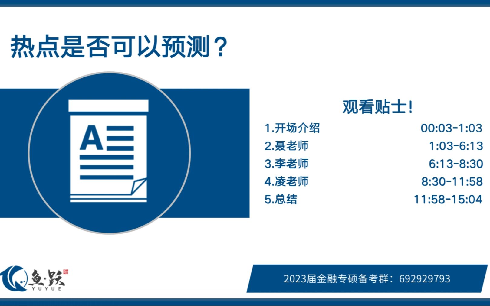 金融专硕431金融学综合学习方法热点是可以被预测的吗?23考研备考哔哩哔哩bilibili