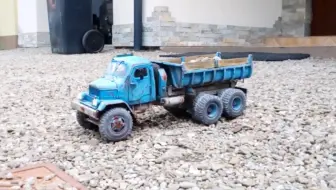 【RC】国外模友自制 布拉格V3S 1/16 RC卡车（顽皮龙改造）