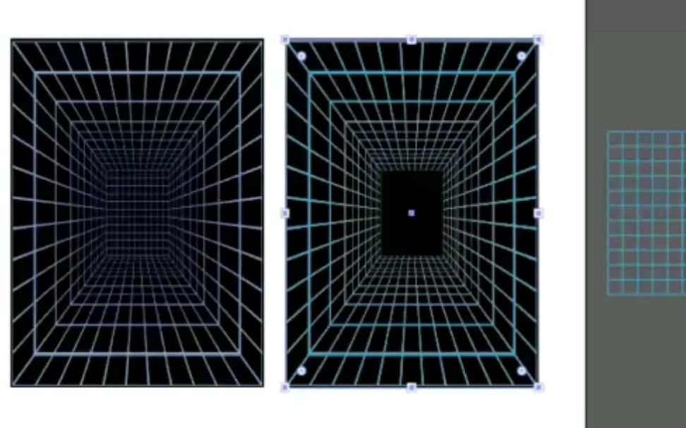 【Ai教程】你们要的实心线条透视网格教程来啦!哔哩哔哩bilibili