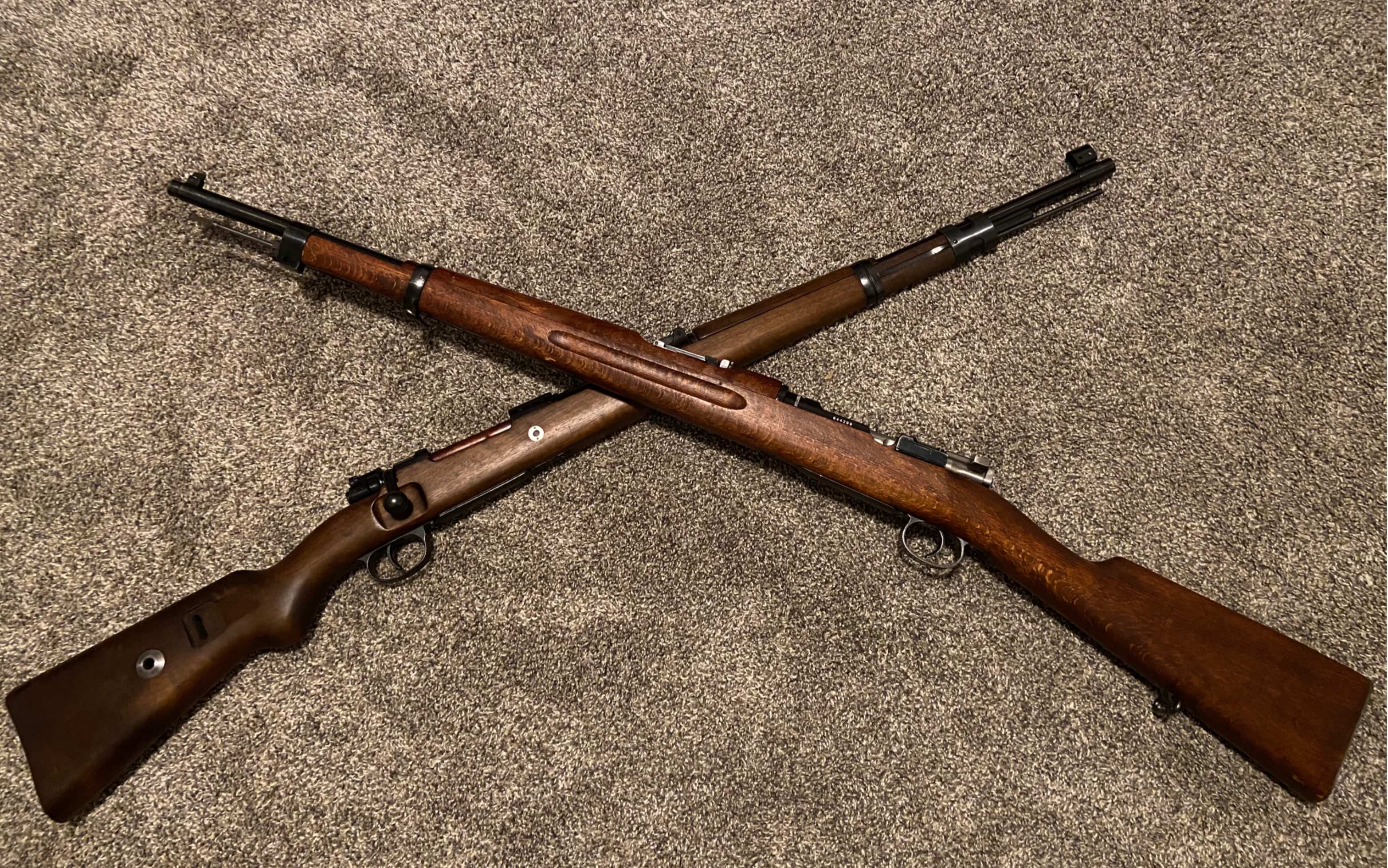 靶场射击:毛瑟98k与瑞典毛瑟