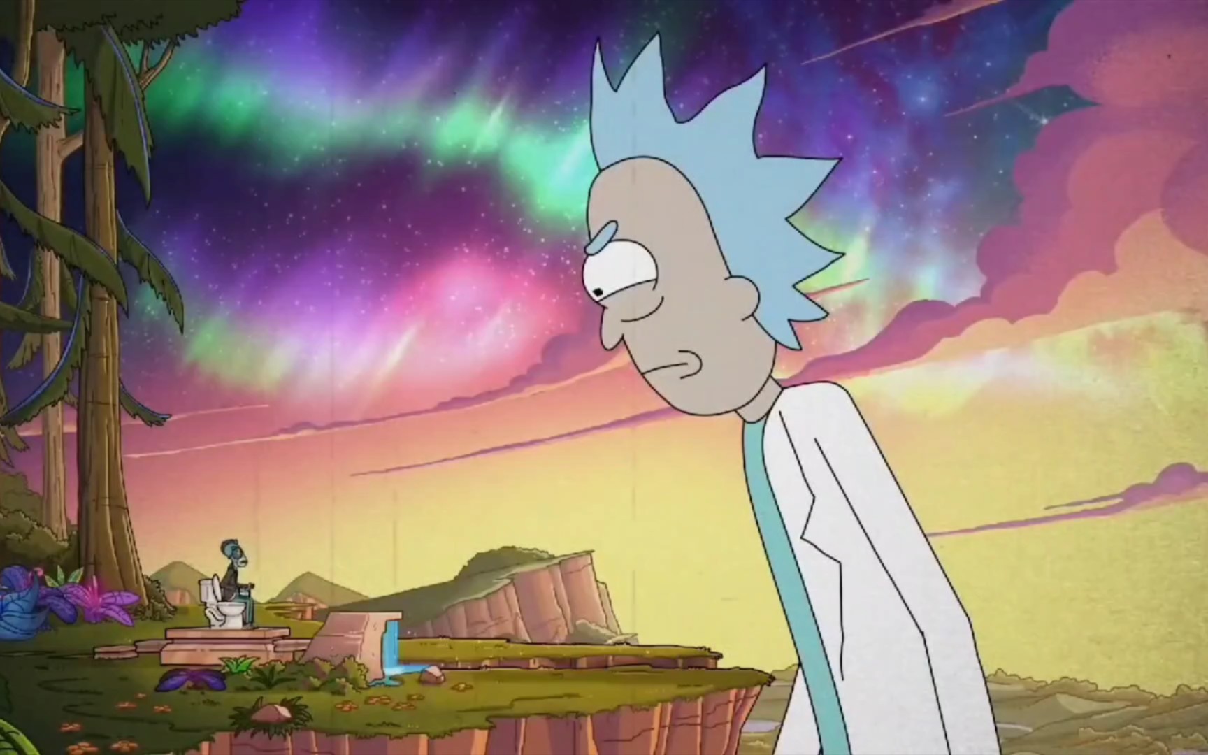 【瑞克和莫蒂】瑞克可以把另一个纬度的鸟人,屎瓜奇当成他的原装朋友