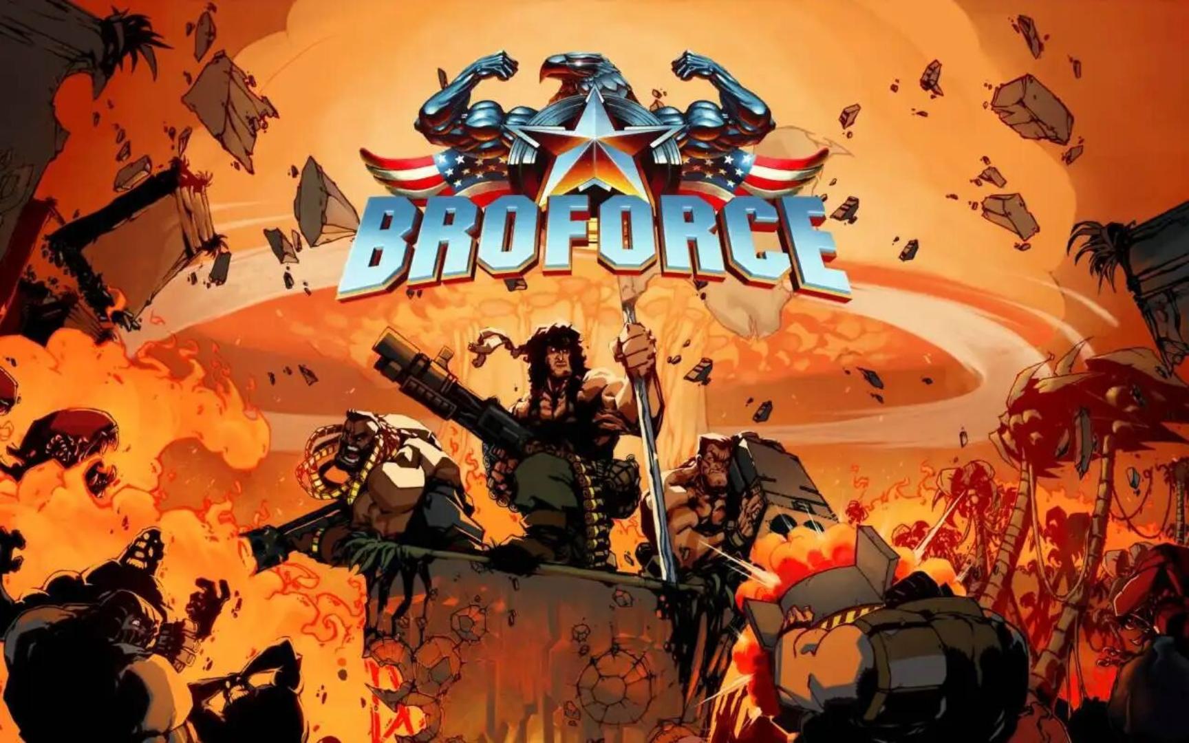 《Broforce》横版动作独立游戏解说实况解说