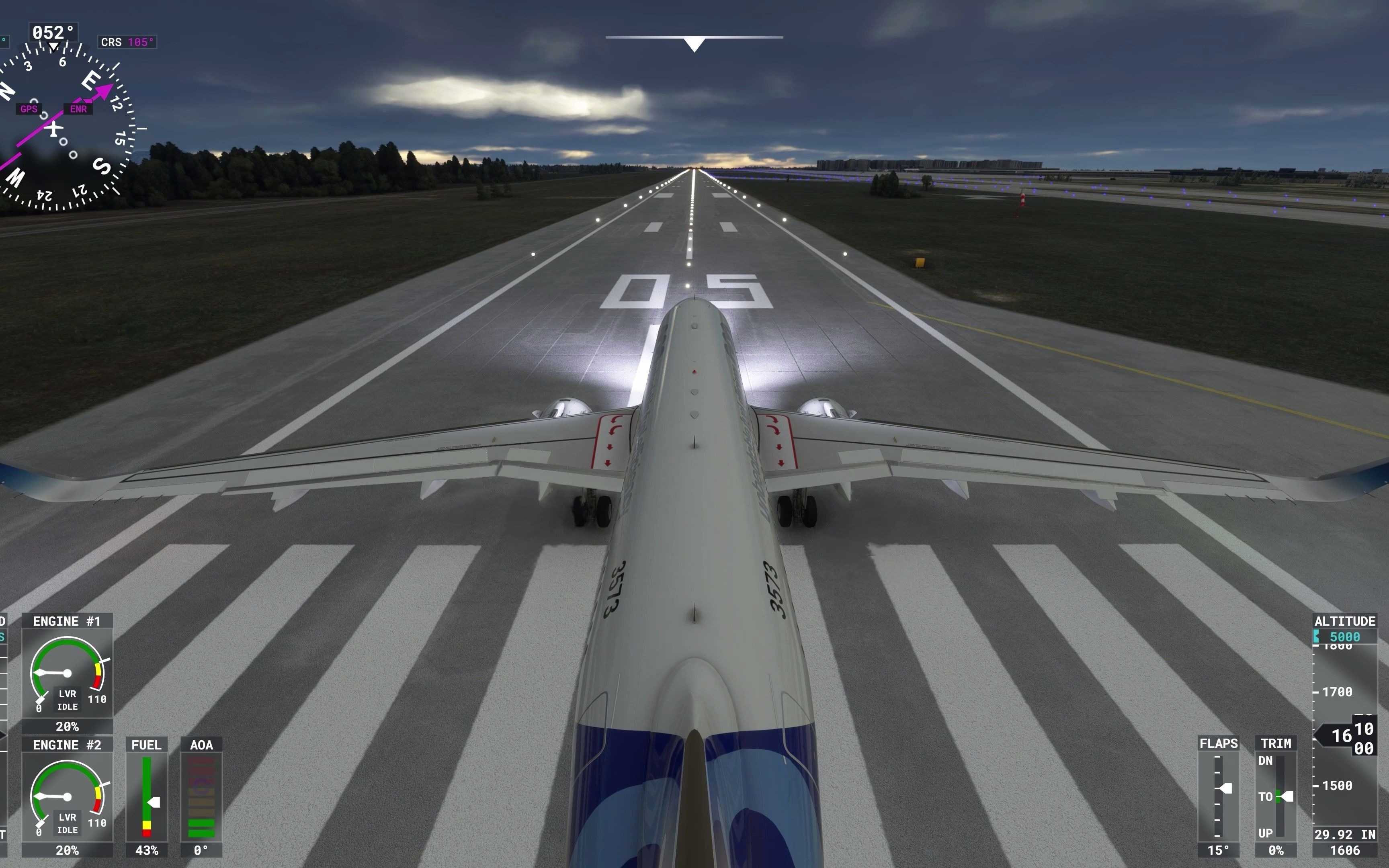 微软模拟飞行2020小光煞日常乱飞4k画质拉满